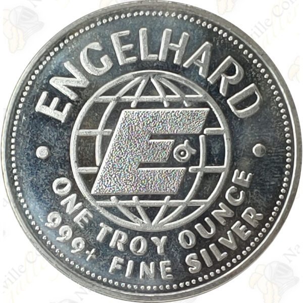 1984 Engelhard "Big E" 1 oz .999 fine silver Prospector