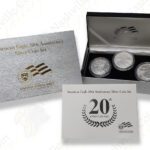 2006 20th Anniversary 3-piece American Silver Eagle set