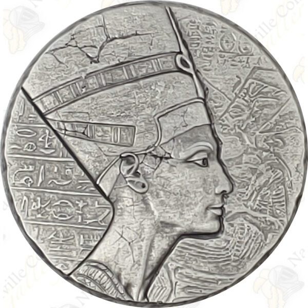 2017 Scottsdale Mint "Egyptian Relics" Series 5-oz silver Nefertiti