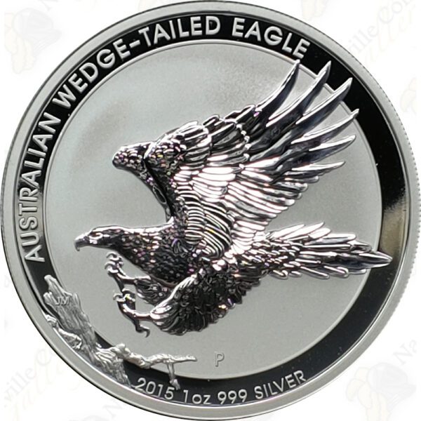 2015 Australia 1 oz .999 fine silver Wedge Tailed Eagle