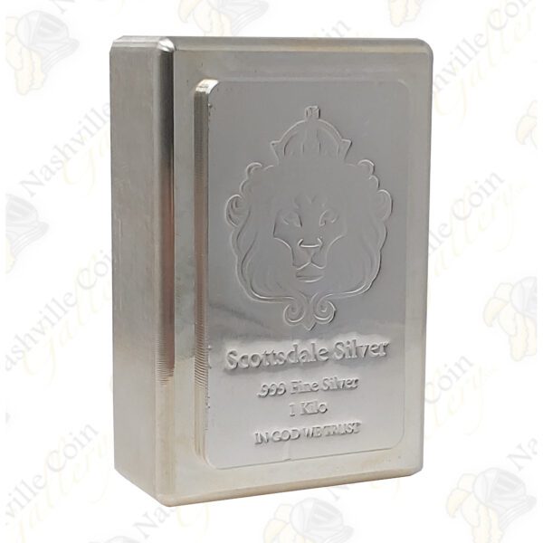 Scottsdale Mint 1 kilo .999 fine silver bar