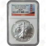 2011 (S) American Silver Eagle -- Struck at San Francisco -- NGC MS69 Early Releases