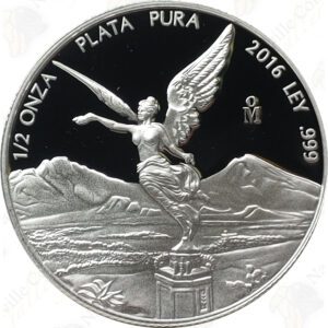 2016 Mexico 1/2 oz .999 fine silver Proof Libertad