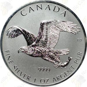 Canadian "Birds of Prey" Series Coins - Reverse Proof