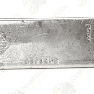 Johnson Matthey 100 oz .999 fine silver bar