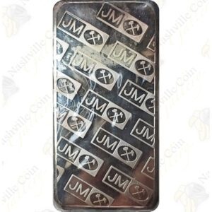 Johnson Matthey 10 oz .999 fine silver bar