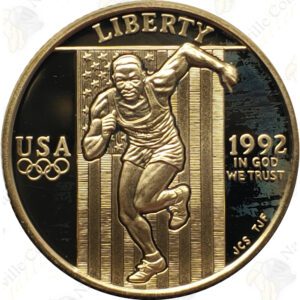 1992 Olympic Sprinter $5 Proof