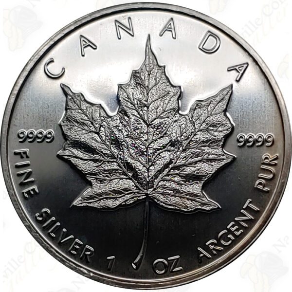 2009 Canada 1 oz .9999 fine silver Maple Leaf