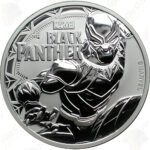 2018 Tuvalu 1 oz .9999 fine silver Marvel Black Panther