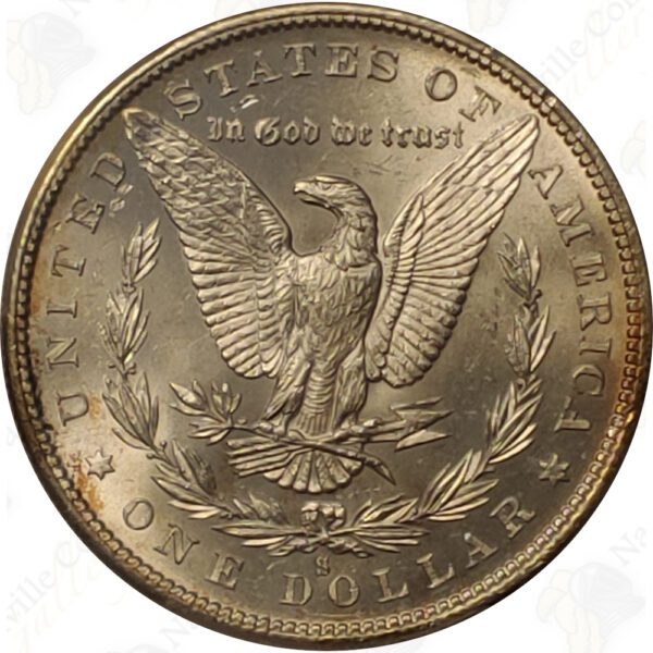 Pre-1921 Morgan Silver Dollar, PCGS or NGC MS65