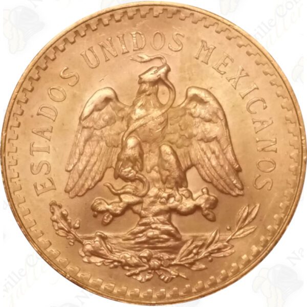 Mexico 50 pesos gold -- 1.205 oz pure gold