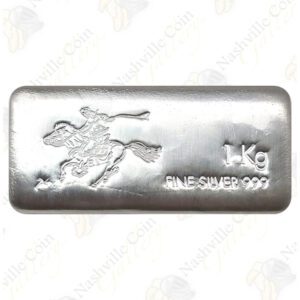 Generic 1 kilo .999 Fine Silver Bar (random brand)