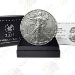 2021-W (Type 2) Burnished Uncirculated Silver Eagle