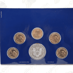 2012 US Mint Annual Uncirculated Dollars Set