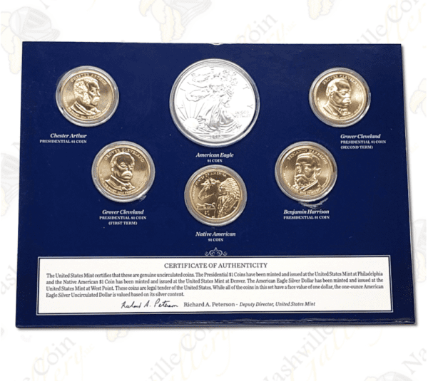 2012 US Mint Annual Uncirculated Dollars Set