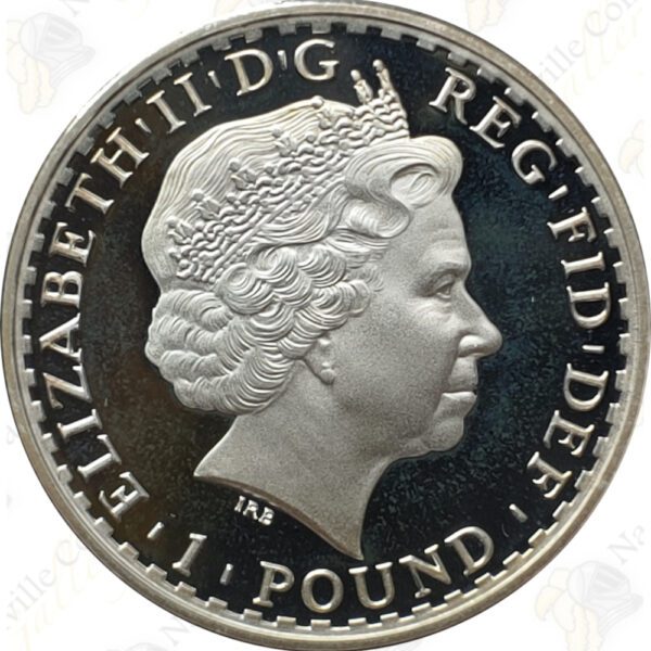 2010 Great Britain 4-coin Silver Britannia Proof Set