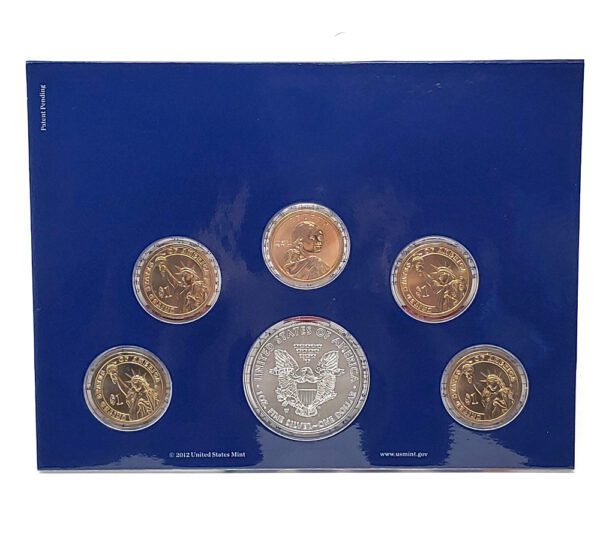 2012 US Mint Annual Uncirculated Dollars Set