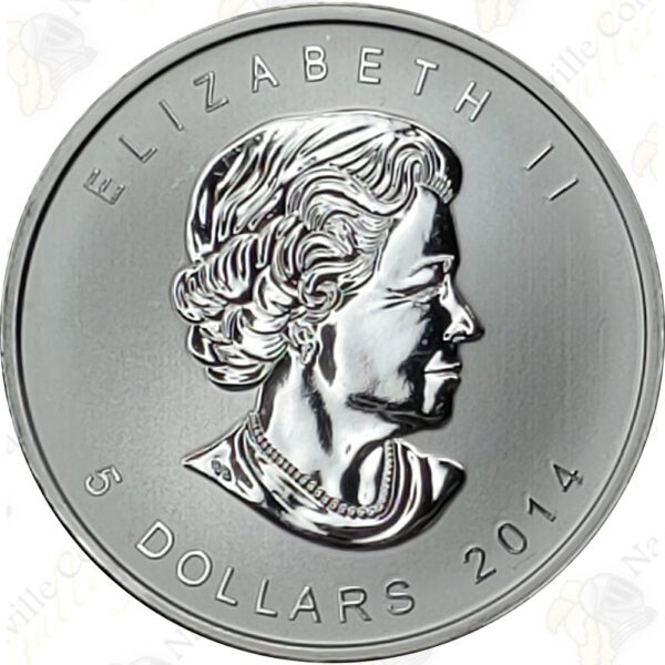 2014 Canada 1 oz .9999 fine silver Five Blessings