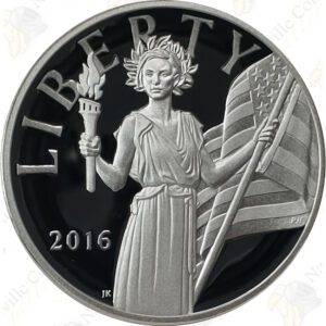 2016 American Liberty 1 oz .999 fine silver medal