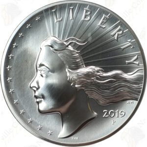 2019 American Liberty 2.5 oz .999 fine Silver Medal