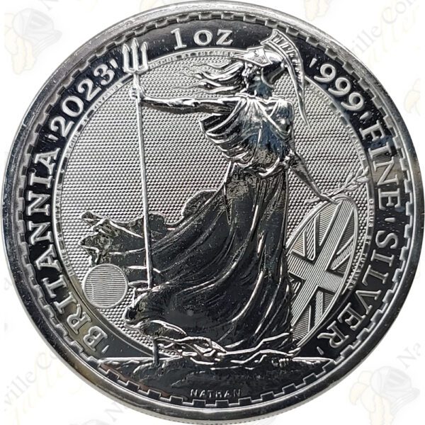 2023 Great Britain 1 oz .999 fine silver Britannia
