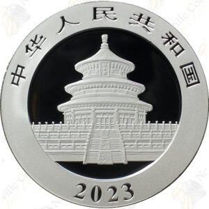 2023 30 gram CHINESE SILVER PANDA - 10 YUAN - UNCIRCULATED