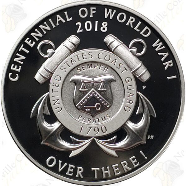 2018 World War I Centennial Set U.S. Coast Guard Medal
