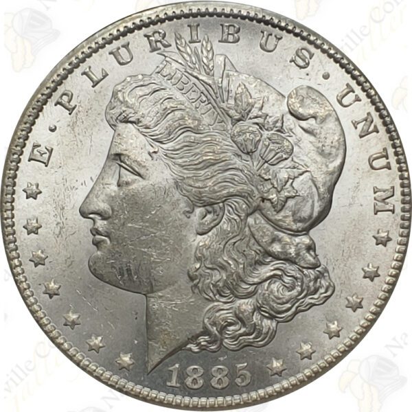 1885-CC GSA Morgan Silver Dollar