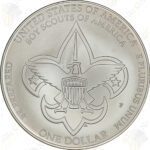 2010 Boy Scouts of America Uncirculated Silver Dollar