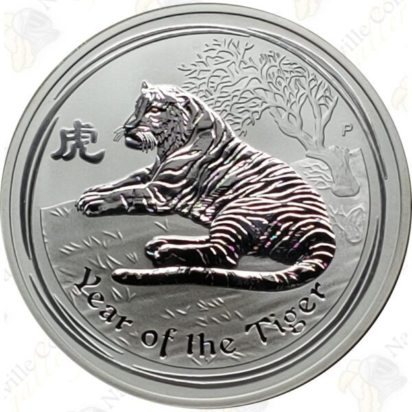2010 Australia 1 oz Lunar Series 2 Year of the Tiger