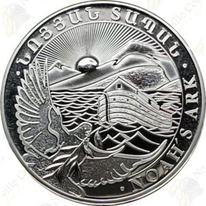 2013 Armenia Noah's Ark - 500 Drams - 1 oz .999 Fine Silver