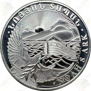 2016 Armenia Noah's Ark - 500 Drams - 1 oz .999 Fine Silver