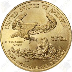 1/2 oz BU American Gold Eagle