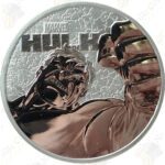 2019 Tuvalu 1 oz .9999 fine silver Marvel Hulk