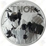 2018 Tuvalu 1 oz .9999 fine silver Marvel Thor