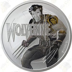 2021 Tuvalu 1 oz .9999 fine silver Marvel Wolverine