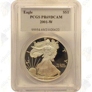 PCGS-Certified Proof American Silver Eagles