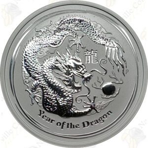 2012 Australia 1/2 oz .999 fine silver Year of the Dragon