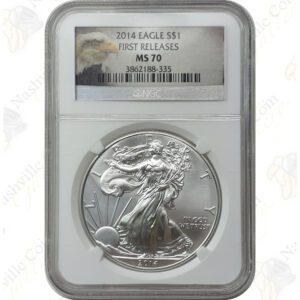2014 American Silver Eagle - NGC MS70 Early / First Releases