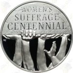 2020 Women's Suffrage 2-pc Proof Coin and Medal Set