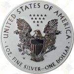 2021 Reverse Proof  2-coin American Silver Eagle Set