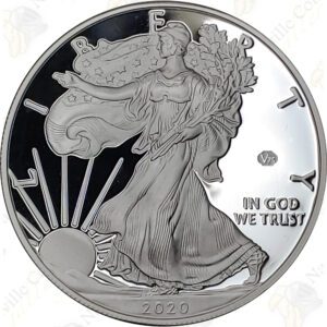 2020-W 75th Anniversary End of WWII Proof American Silver Eagle