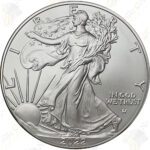2022-W 1 oz .999 fine Burnished American Silver Eagle