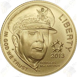 2013 5-Star Generals Commemorative BU Gold $5