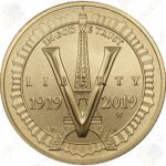 2019 American Legion Commemorative BU Gold $5