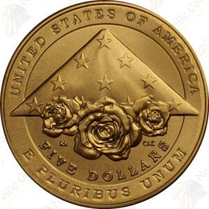 2021 Law Enforcement Commemorative BU Gold $5