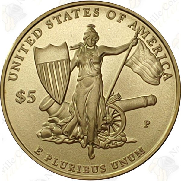 2011 Medal of Honor Commemorative BU Gold $5