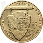 2016 National Parks Commemorative BU Gold $5