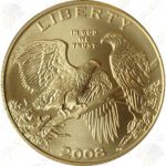 2008 Bald Eagle Commemorative BU Gold $5