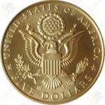 2008 Bald Eagle Commemorative BU Gold $5
